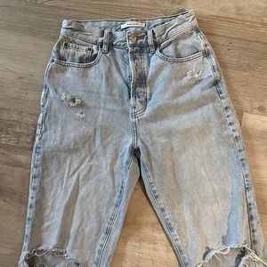 Pacsun High Waisted Light Wash Dad Jean (Women’s size 26)